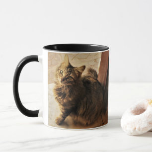 Caneca Gatinho curioso