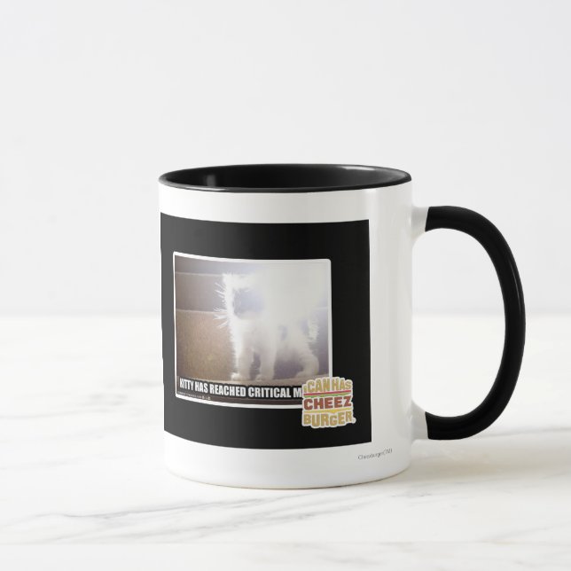 Caneca Gatinho da massa crítica (Direita)