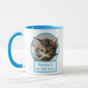 Caneca Gatinho dormindo