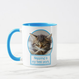 Caneca Gatinho dormindo