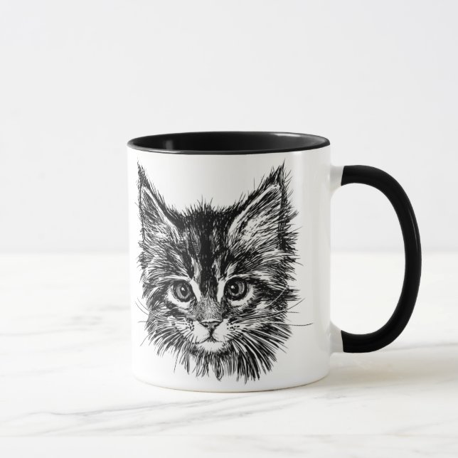 Caneca Gatinho fofo (Direita)
