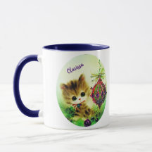 Gatinho Fofo Vintage