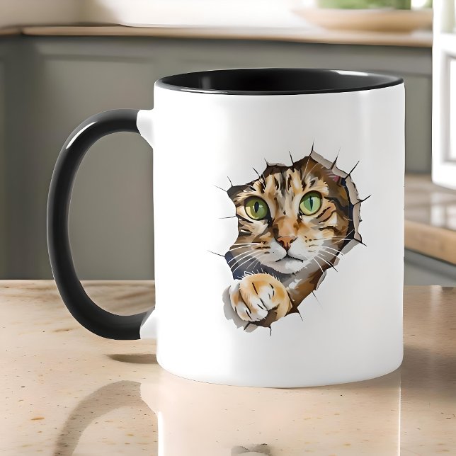 Caneca Gatinho Ka-Boom Mug por ORION (Criador carregado)