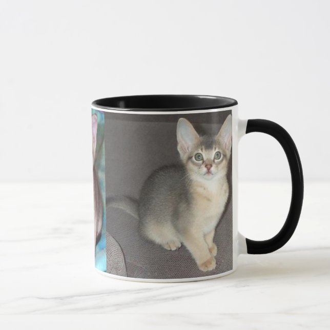 Caneca Gatinho-macho azul-abissino (Direita)