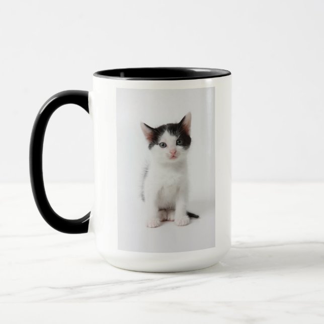 Caneca Gatinho manchado preto (Esquerda)