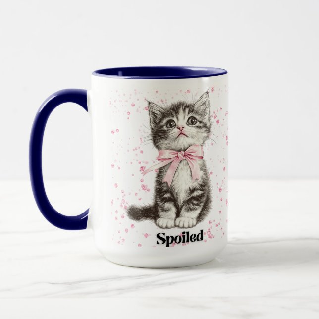 Caneca Gatinho mimado (Esquerda)