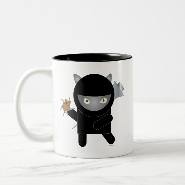 caneca gatinho ninja (Esquerda)