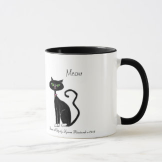 Caneca Gatinho retro do Meow