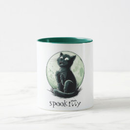 Caneca Gatinho Spooky Halloween