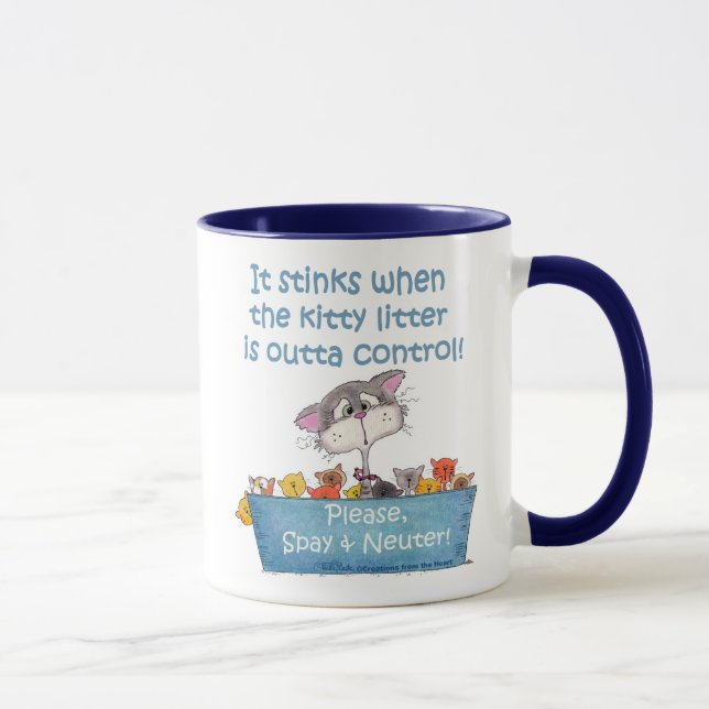 Caneca Gatinho Sujeito (Direita)