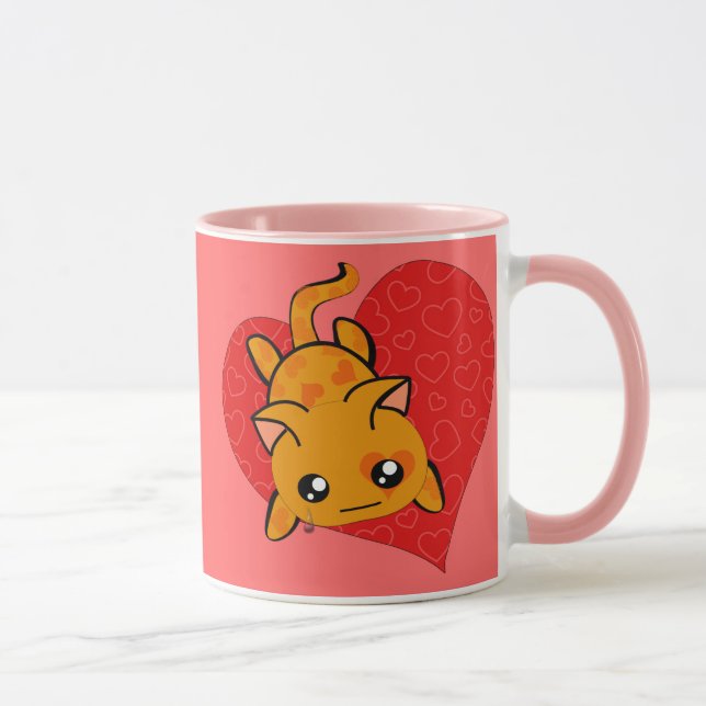 Caneca Gatinho Ultra Cute Kawaii (Direita)