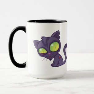 Caneca Gatinho Zombie