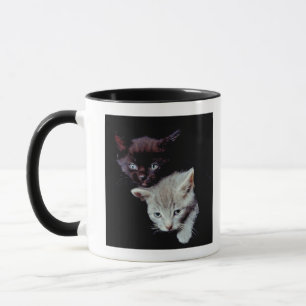 Caneca Gatinhos claros e escuros