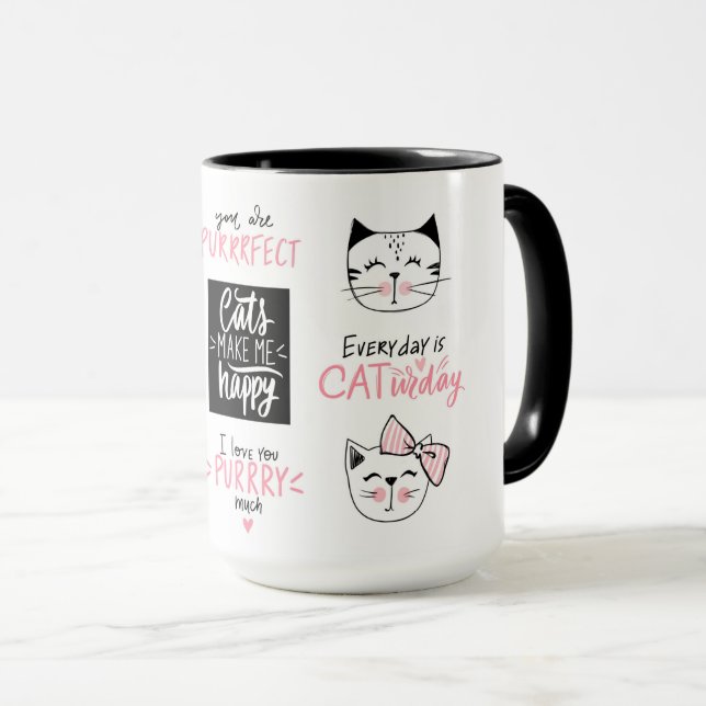 Caneca Gato (Frente Esquerda)