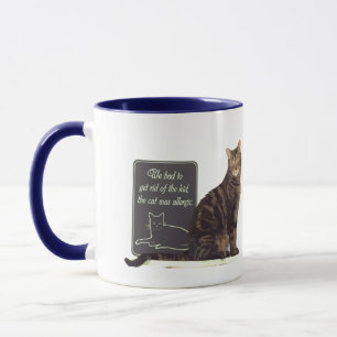 Caneca Gato Alérgico