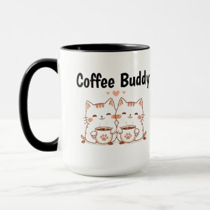 Caneca Gato Amigo do Café