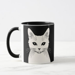 Caneca Gato branco