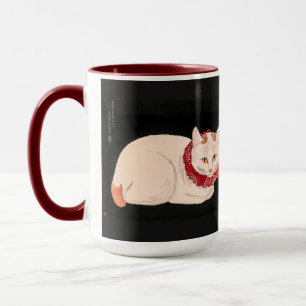 Caneca Gato Branco - Takahashi Shotei