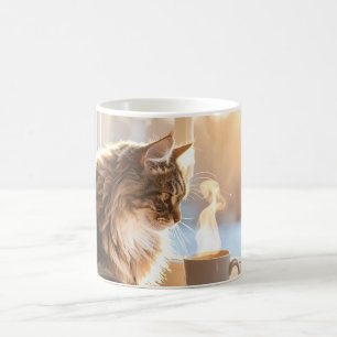 Caneca Gato Café Aconchegante para Amantes de Gato