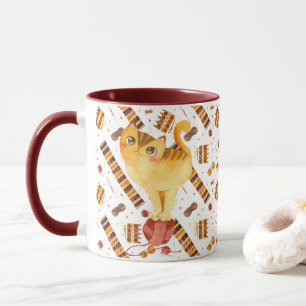 Caneca Gato Cinto