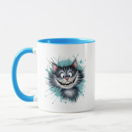 Caneca Gato com sorriso.