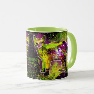Caneca Gato Cósmico Sigma