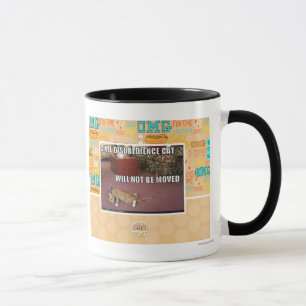 Caneca Gato da desobediência civil