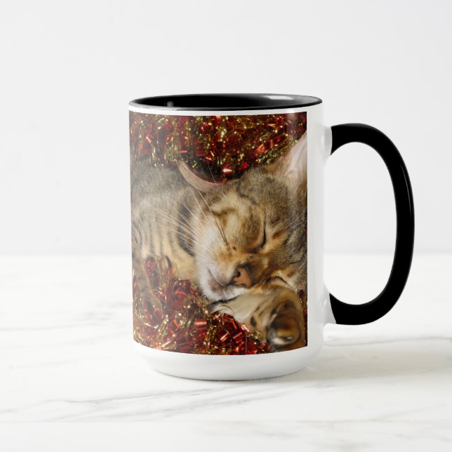 Caneca - gato de Bengal (Direita)