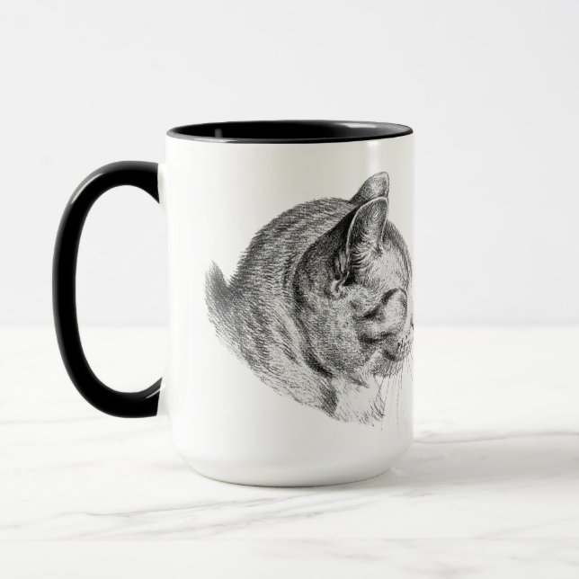 Caneca Gato de café (Esquerda)