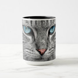 Caneca Gato de café com retrato