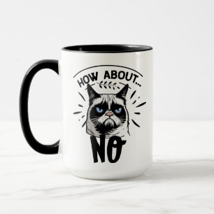 Caneca Gato De Gato Engraçado, Hilário "Não Significa Não