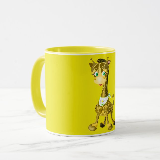 Caneca Gato de Girafa (Frente Esquerda)