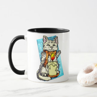 Caneca Gato de inverno