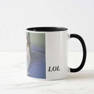 Caneca Gato de LOL