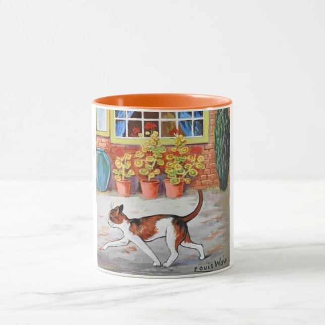 Caneca Gato de voga, Louis Wain (Centro)