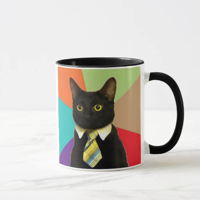 Caneca Gato do negócio (Direita)