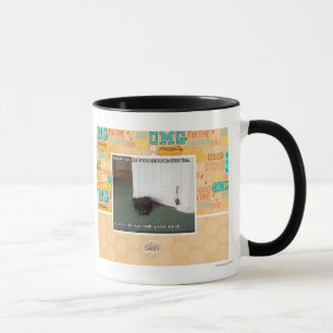 Caneca Gato do porão, desorientado leve