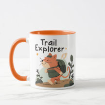 Gato do Trail Explorer - Coffee Mug