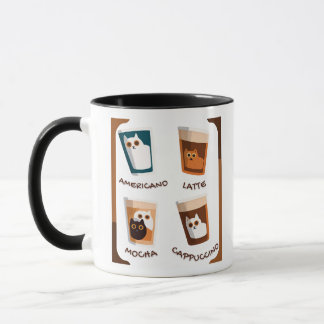 Caneca Gato e Café