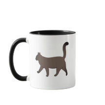 Gato Gráfico Minimalista Fofo | Gato Simples a Cam