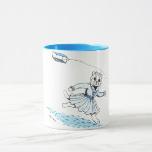 Caneca Gato Jogando pipa, Louis Wain