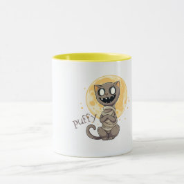 Caneca Gato Louco e Lua Cheia