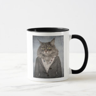 Caneca Gato na roupa
