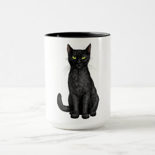 Caneca Gato negro