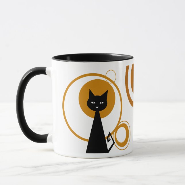 Caneca Gato Negro à Lua (Esquerda)
