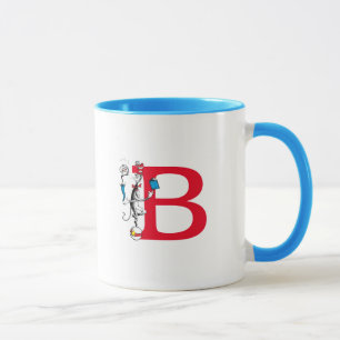 Caneca Gato no Chapéu Ato de Equilibrismo Monograma B