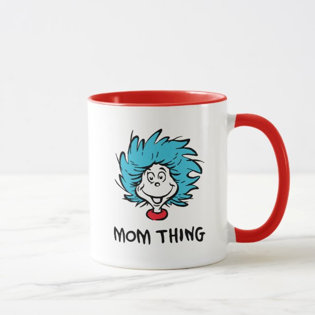 Caneca Gato no Chapéu | Coisa Dois - Mãe Coisa (Direita)