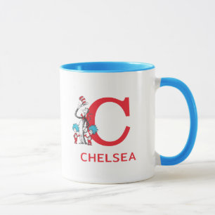 Caneca Gato no Chapéu, Coisa Um Nome e Monograma C