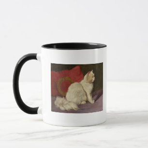 Caneca Gato persa branco