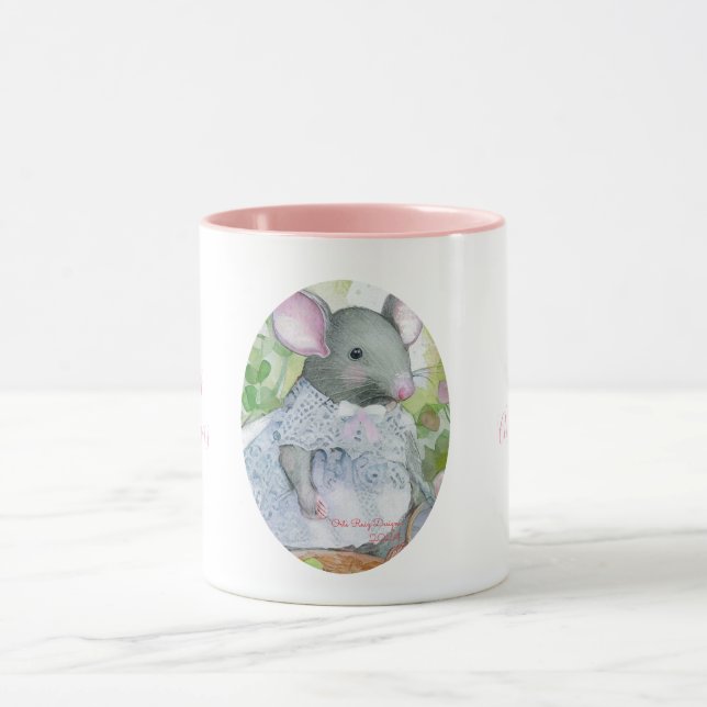 Caneca Gato persa fofo de Natal (Centro)